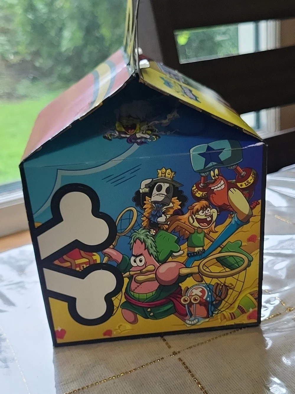 McDonald's SpongeBobxOne Piece Happy Meal Toy Mrs. Puff x Linlin Boxes Included